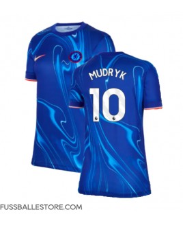 Günstige Chelsea Mykhailo Mudryk #10 Heimtrikot Damen 2024-25 Kurzarm